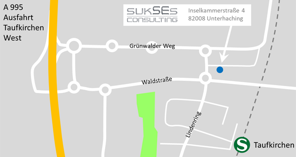 Map sukSEs Consulting GmbH in Unterhaching near munich